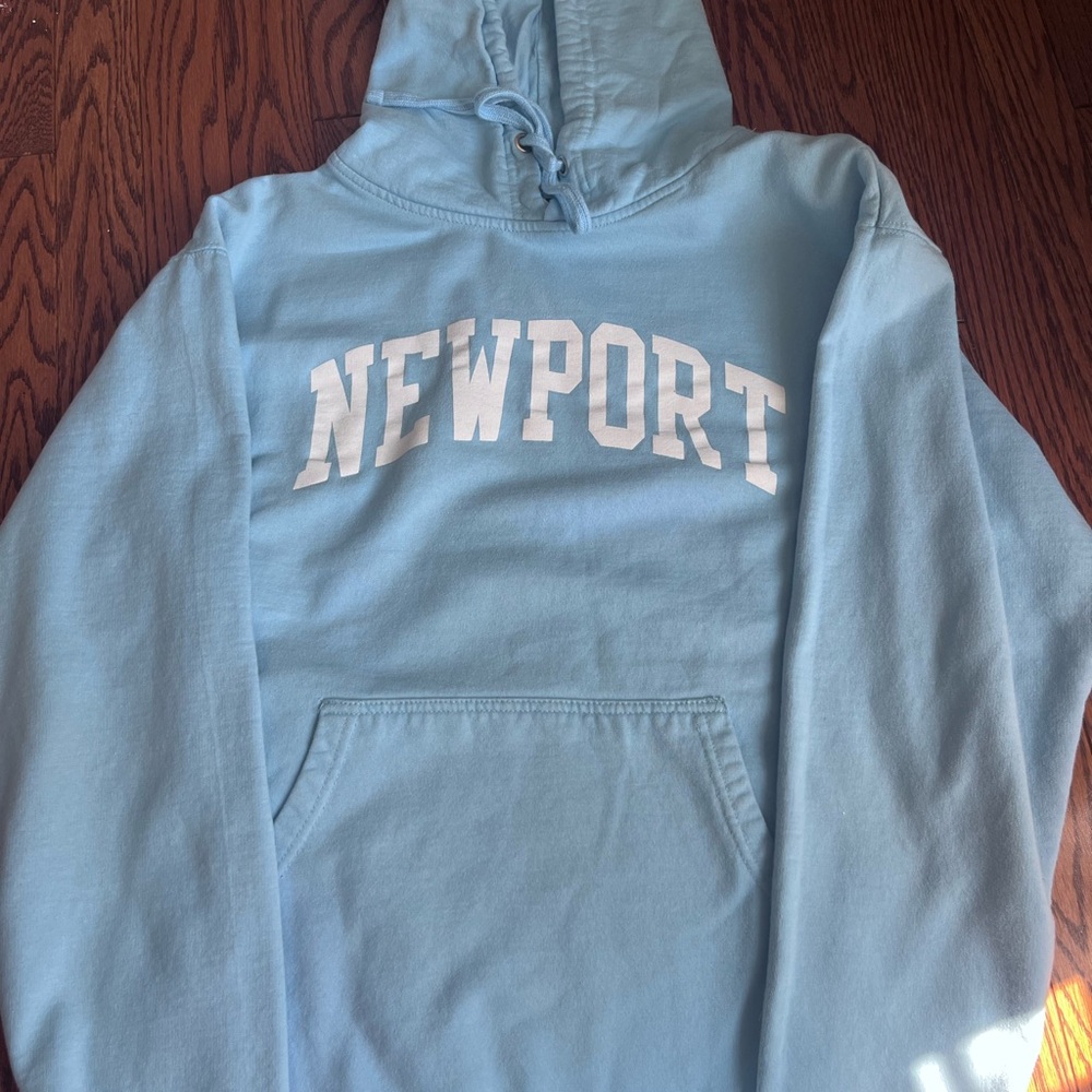 Newport Sky Blue Men's Hoodie
